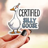 Certified Silly Goose Vinyl Sticker