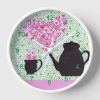 Clock - Tea Time