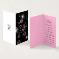 Pink Bubbles Business Card