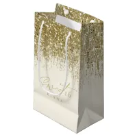Sparkles Sweet Sixteen Gold ID912 Small Gift Bag