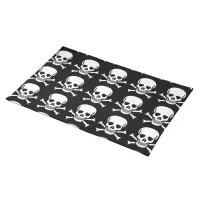 Skull and Crossbones Placemat