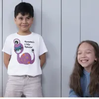 Cute Purple Cyclops Monster Funny Fun for Kids T-Shirt