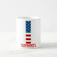 4th Of July Monogram Personalized Coffee Mug