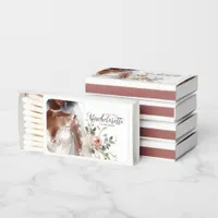 Modern Elegant Bachelorette Bridal Shower  Matchboxes