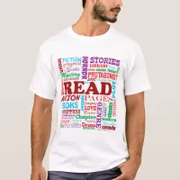 Read All About It Reading Words T-Shirt