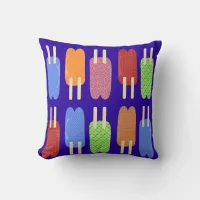 Twin Frozen Treats Throw Pillow