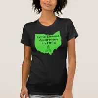 Lyme Disease in Ohio Awareness Ribbon Shirt