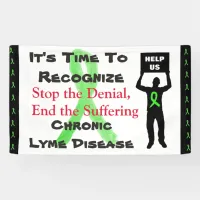 Lyme Disease Awareness We Wont Give Up Banner