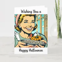 Wishing You a Happy Halloween   Holiday Card