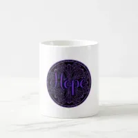 Virtue Hope Mandala  Coffee Mug