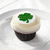 Lucky Shamrock ID961 Edible Frosting Rounds