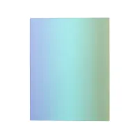 Sea and Sky Blue and Green Gradient Notepad