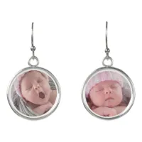 Personalize these Earrings with your Favorite Pic