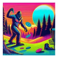 Darn Trees | Bigfoot Disc Golf Humor  Acrylic Print