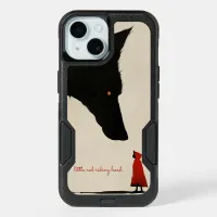 the Heartless Wolf and the Little Red Riding Hood iPhone 15 Case