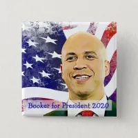 Cory Booker for President 2020 US Election Button
