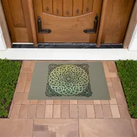 Celtic Knotwork Mandala Doormat