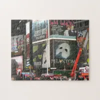 New York City Times Square City Lights Jigsaw Puzzle