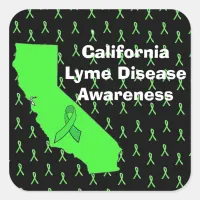 California Lyme Disease Awareness Sticker