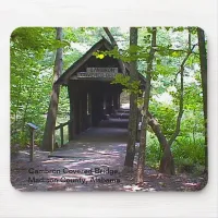 Cambron Covered Bridge, Madison County, Alabama Mouse Pad