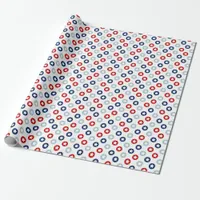 American Stars Wrapping Paper