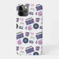 Retro 1980's Era Music Nostalgic iPhone 11 Pro Case