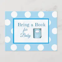 Bring a Book for Baby Baby Shower Card