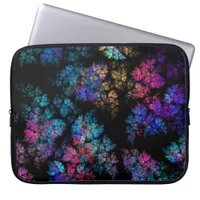 Delicate leaf ornaments laptop sleeve