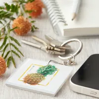 Pineapple Keychain