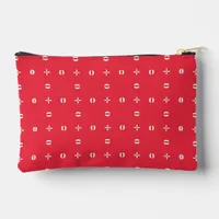 Christmas Holiday Charm Pattern 09 -  Accessory Pouch