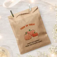 Halloween Trick or Treat | Modern Stylish Candy Favor Bag