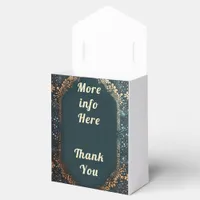 Thank you favor wedding gift boxes