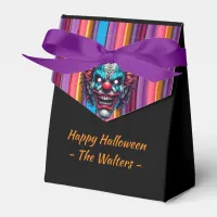 Spooky Clown Halloween Party Favor Boxes