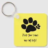 Keychain - Polydactyl Paw Print