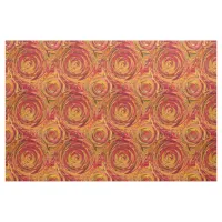 Colorful Fall Foliage Abstract Fabric