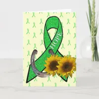 Lyme Disease Hope Support and Encouragement Card