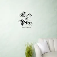 Spells and Potions Wall Decal