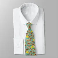 Beach Wedding Hawaiian Islands Tropical Neck Tie