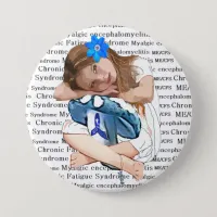 ME/CFS Awareness "Girl of Hope" Pinback Button