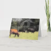 Cattle Pasture Card