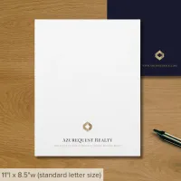 Business Logo Elegant Luxury Letterhead