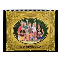 Seasonal Family Photo Frame Images Personalized Calendar