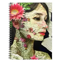 Pretty Woman Art Collage   Notebook