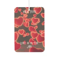 Love is in the Air Red Heart Air Freshener