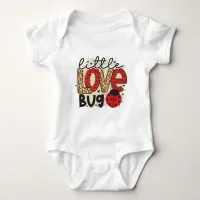 Cute Little Lovebug Valentine Love Baby Bodysuit