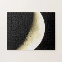 The Moon's Craters Close Up Photography Jigsaw Puzzle