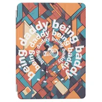 Baddy Daddy Chopper, Geometric Rebel Design iPad Air Cover