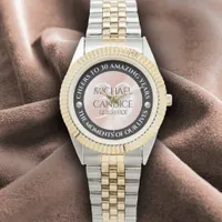 Elegant 30th Pearl Wedding Anniversary Watch