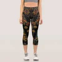 The Tree of Life Capri Leggings.