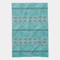 Southwest Turquoise Kitchen Towel